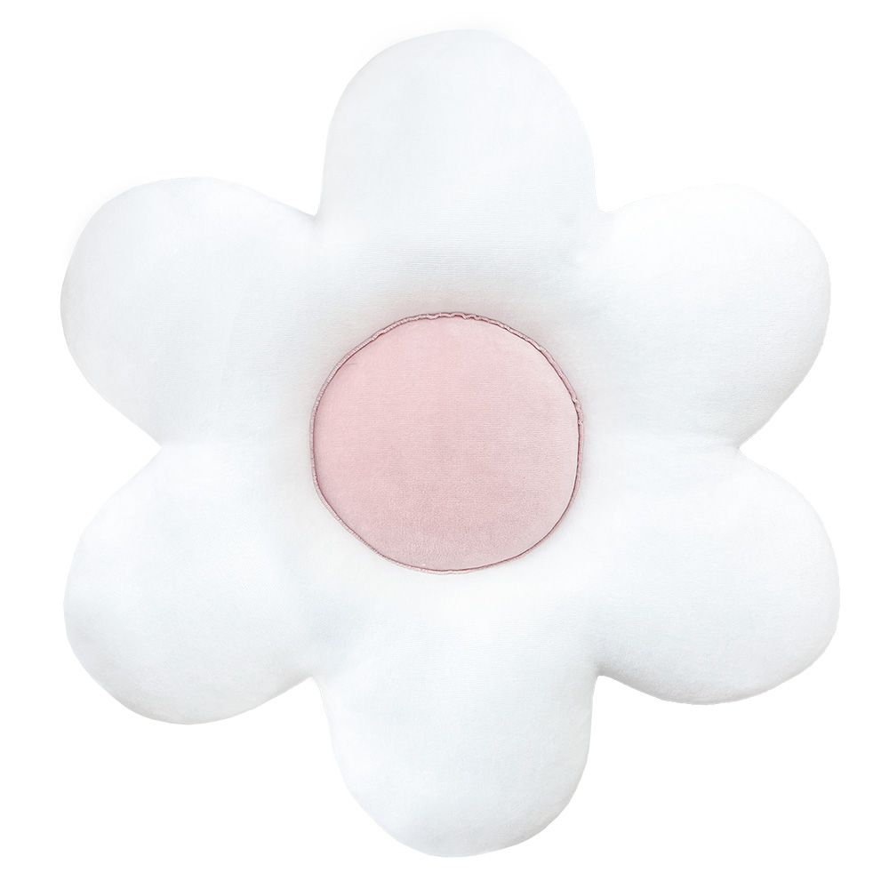 daisy-pillow-white-pudrowy-_-przezroczyste.jpg Kissen aus Samt/weissem Gänseblümchen