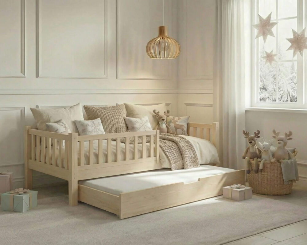 Kinderbett ANELLA mit Schublade