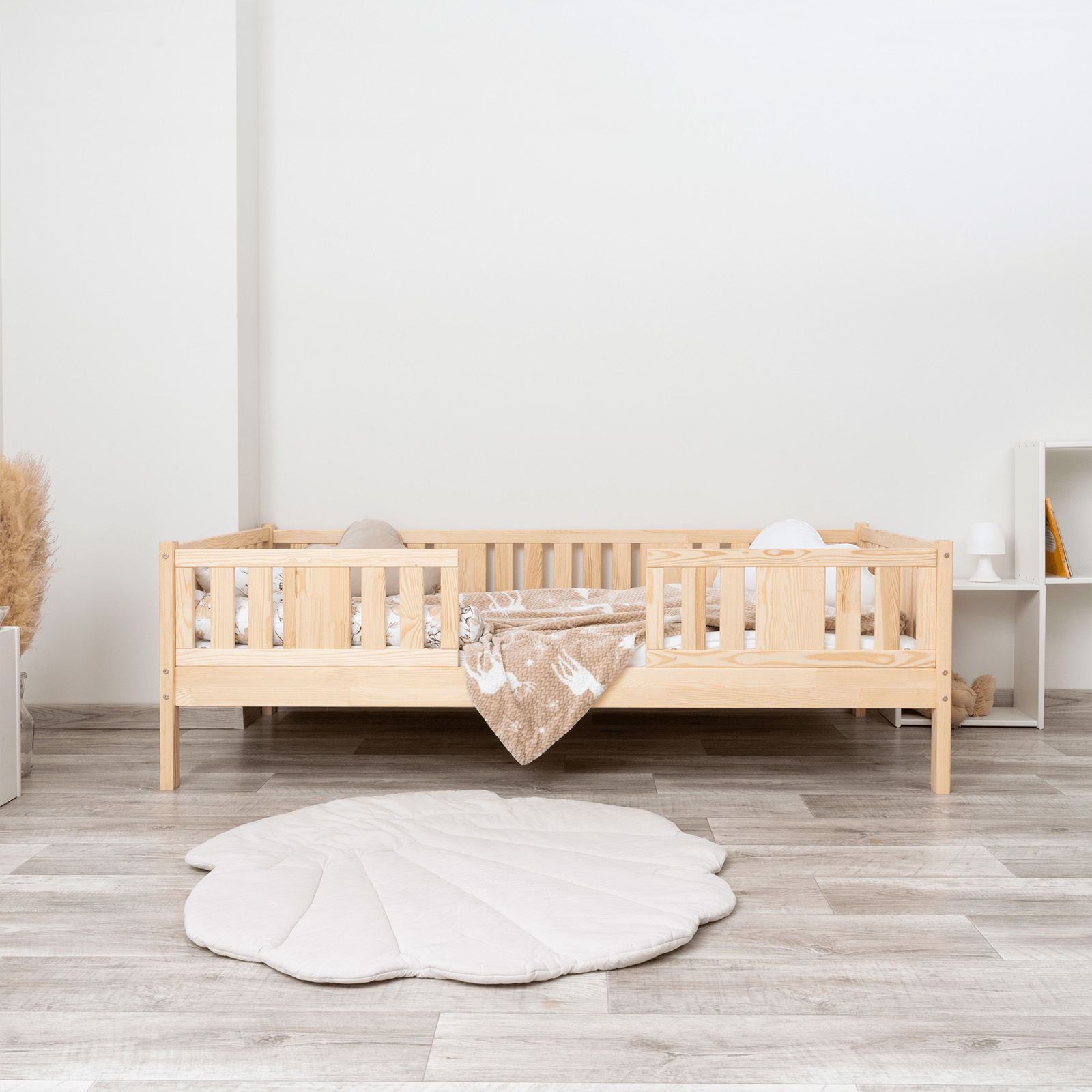 Łóżko_pojedyncze_NIKO_20_sosna (1) Kinderbett NIKO