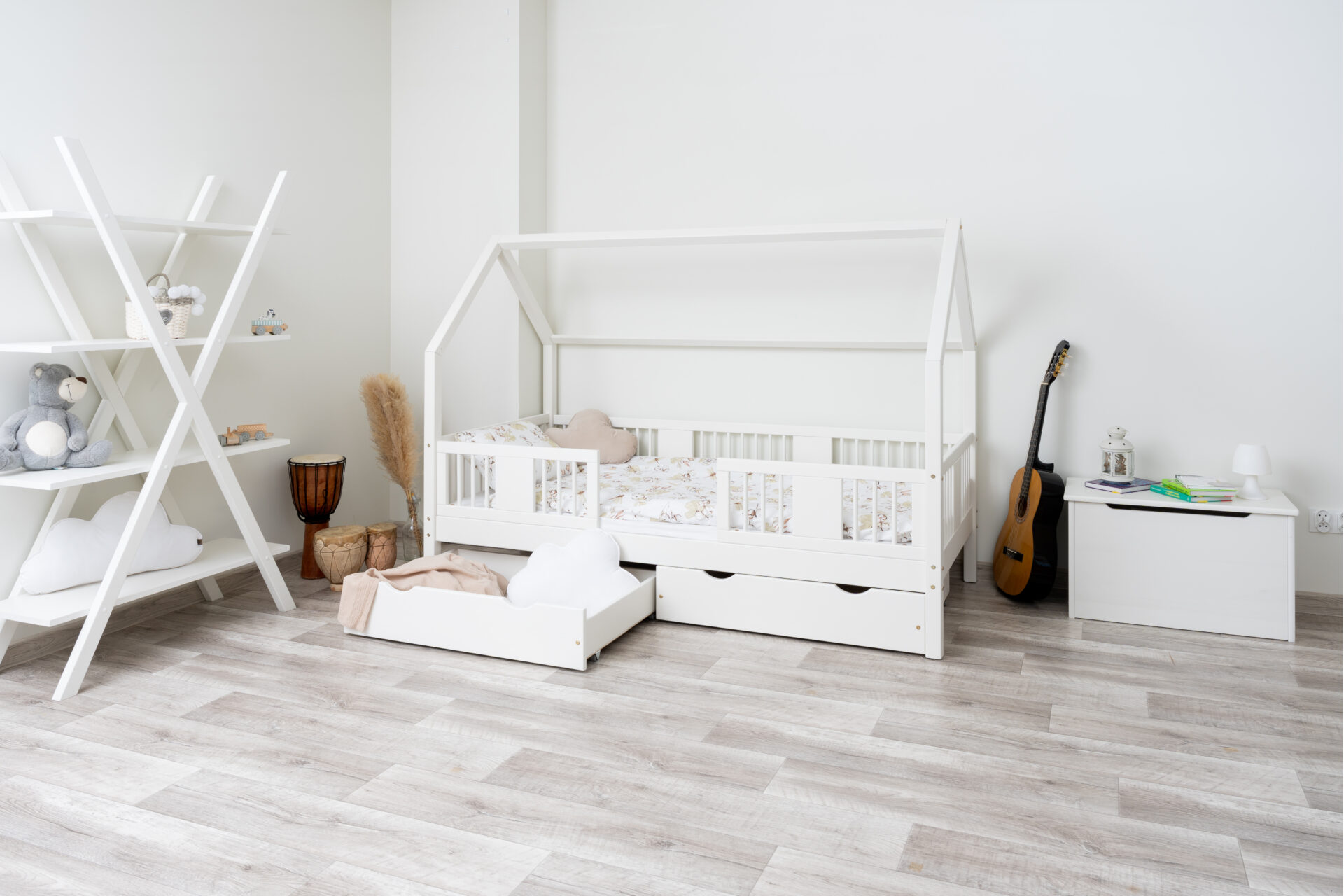 Kinderbett LUMINA mit Schublade