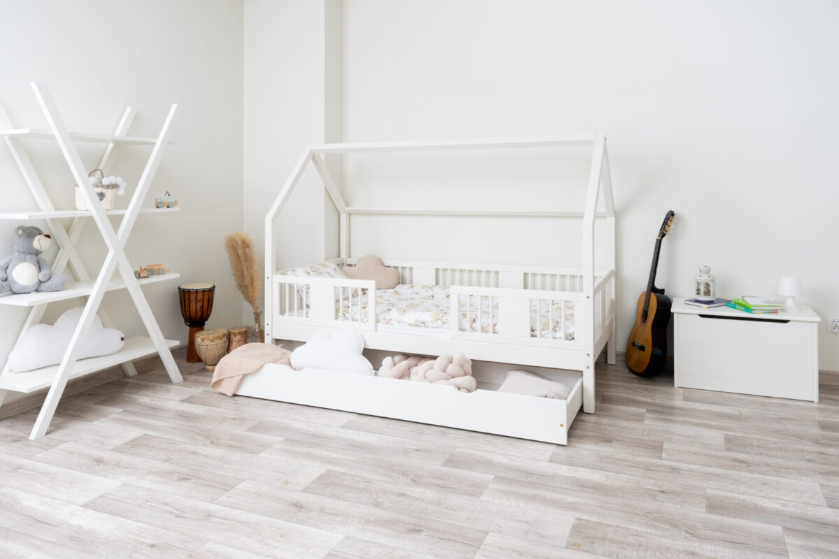 Kinderbett LUMINA mit Schublade