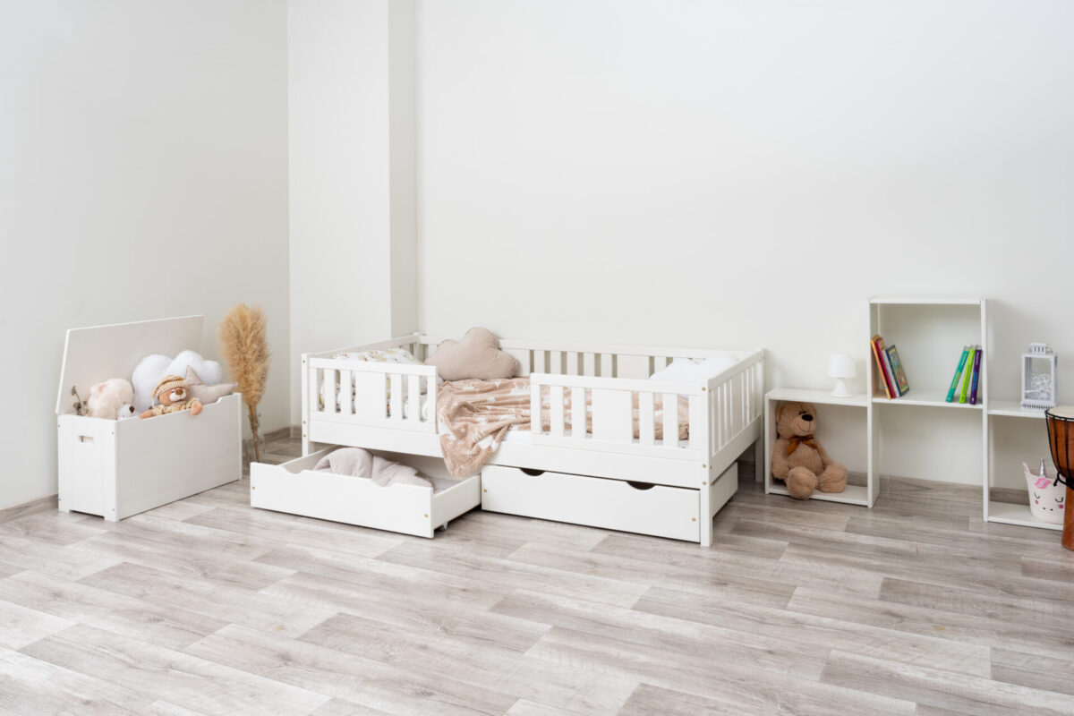 NIKO 20 BIAŁY (2) Kinderbett NIKO mit Schublade