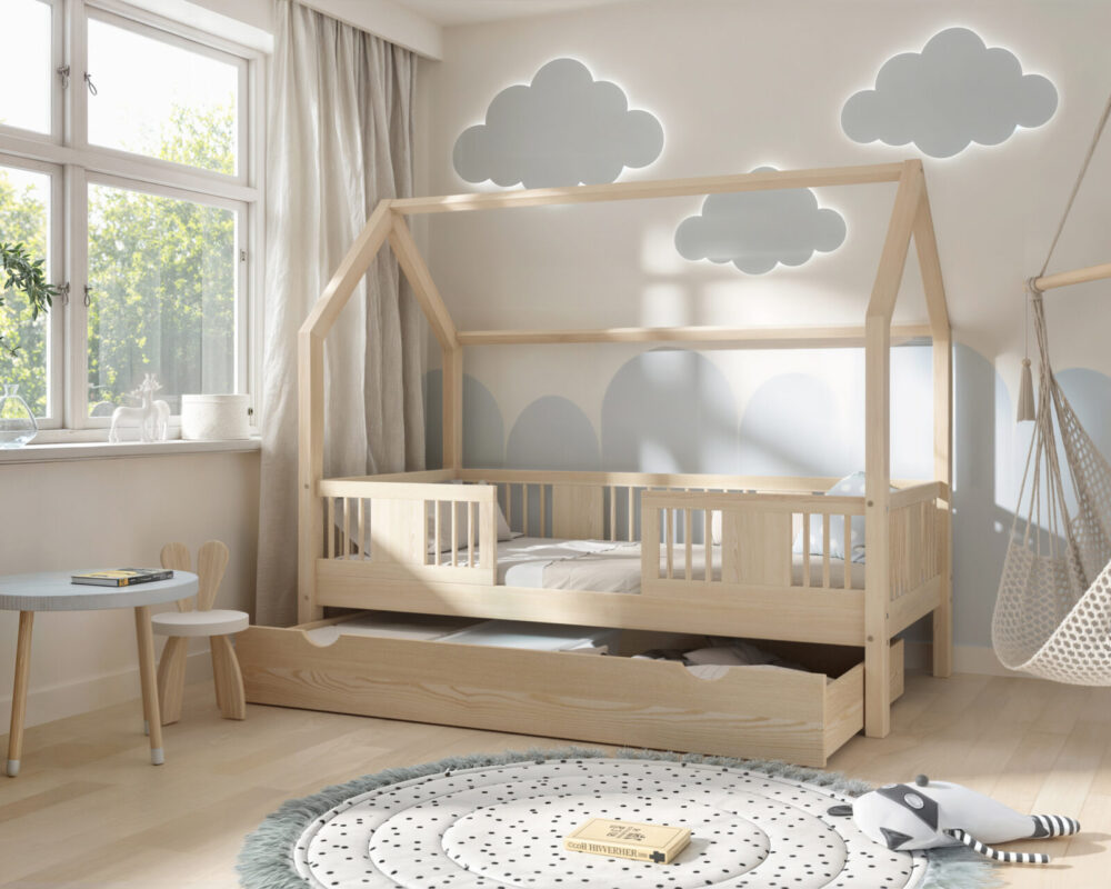 Wooden Bed