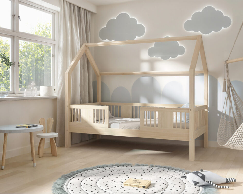 Wooden Bed