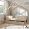 dw4_1 Wooden Bed