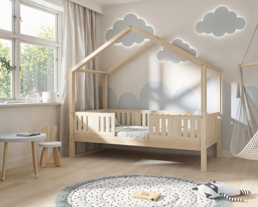 Wooden Bed