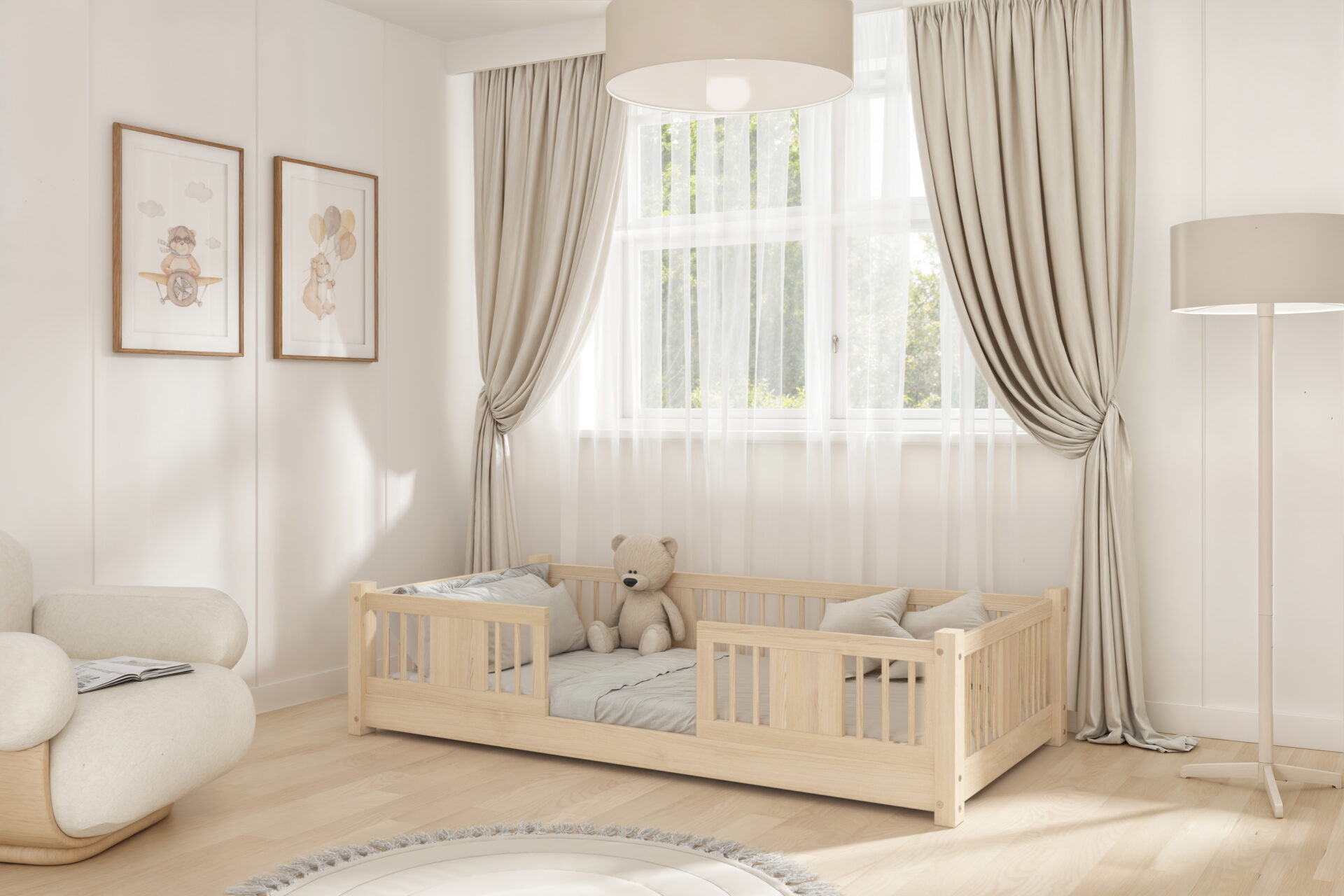 Kinderbett LUNA mini (Schnellversand)