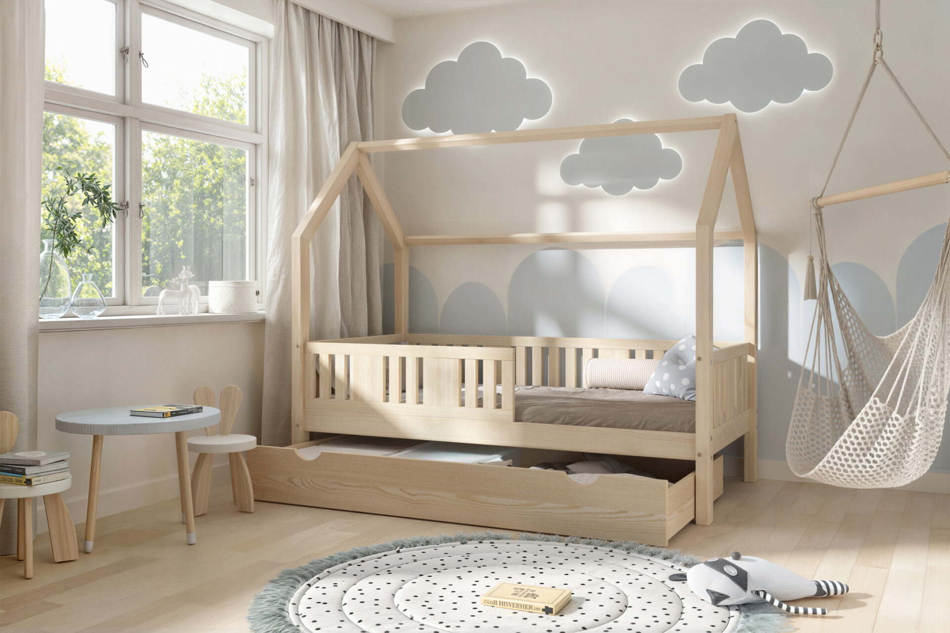 dw1_1_szu Wooden Bed
