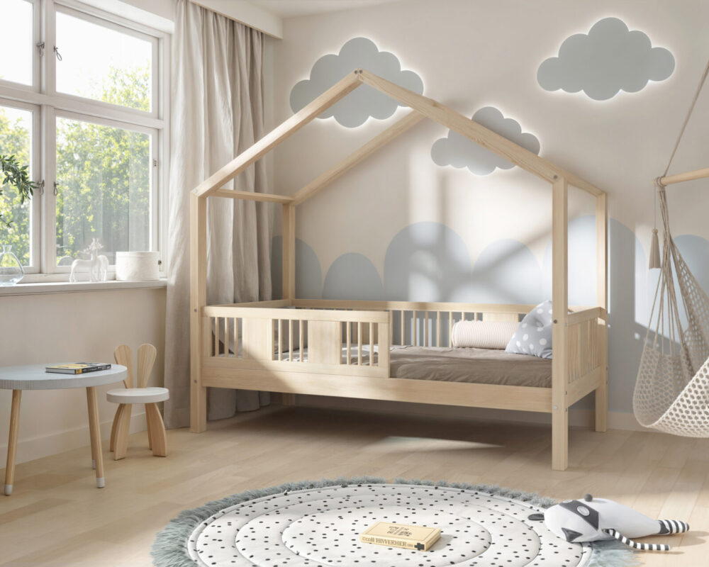dw3_1 Wooden Bed