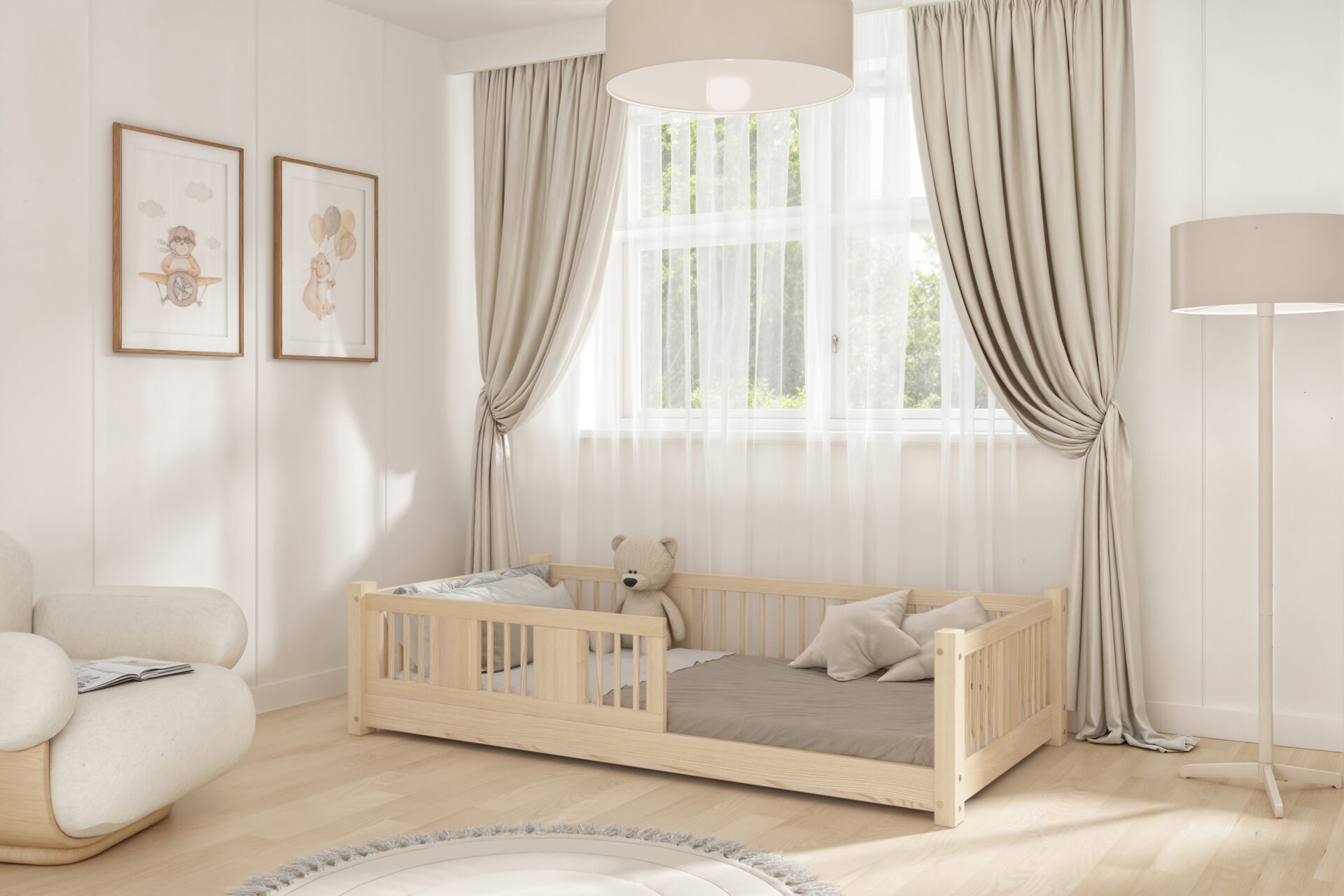 Kinderbett LUNA mini (Schnellversand)