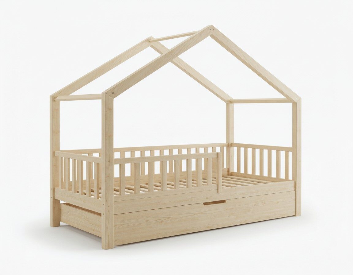3selvia_mit_shublade Kinderbett SELVIA mit Schublade