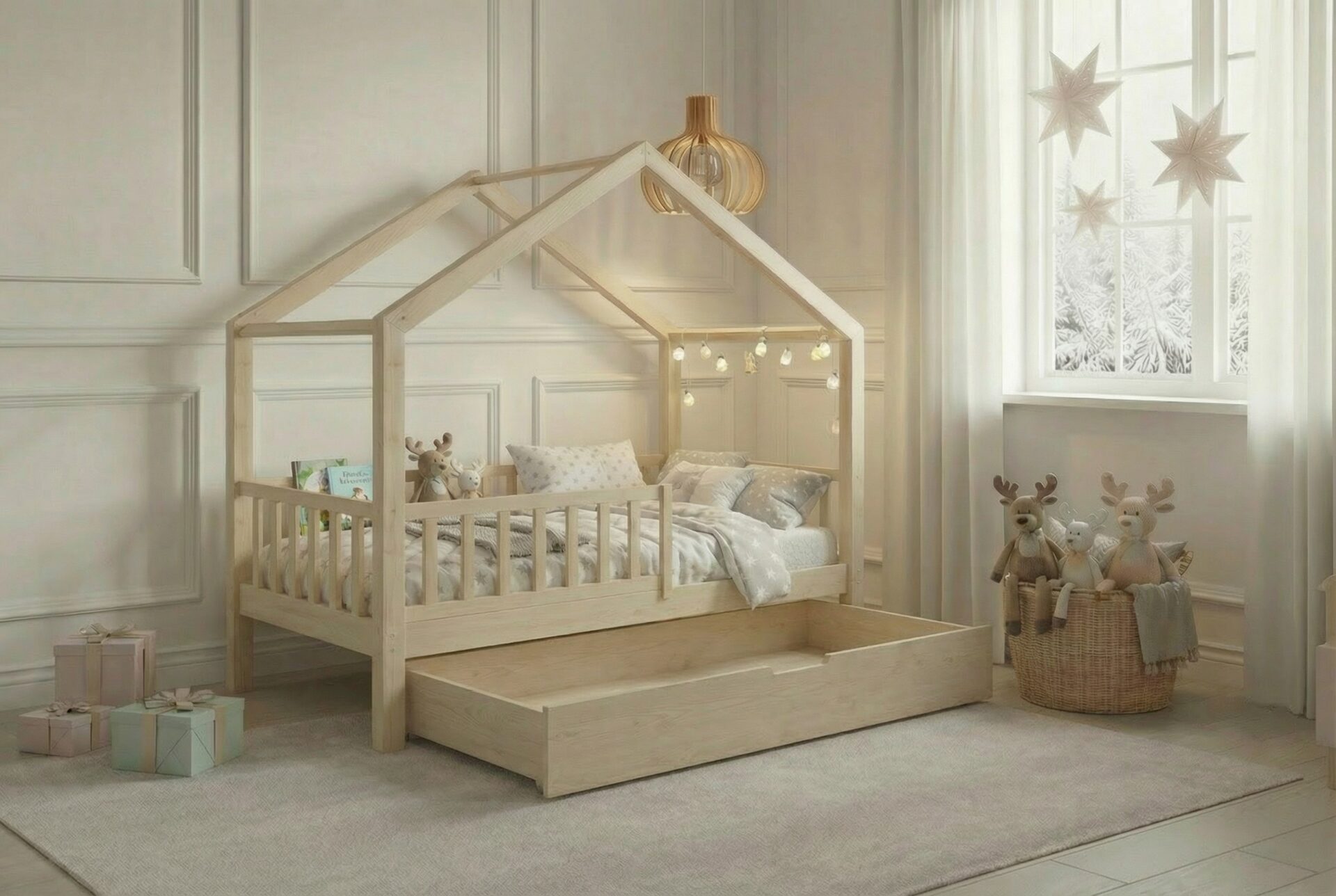 4selvia_mit_shublade Kinderbett SELVIA mit Schublade