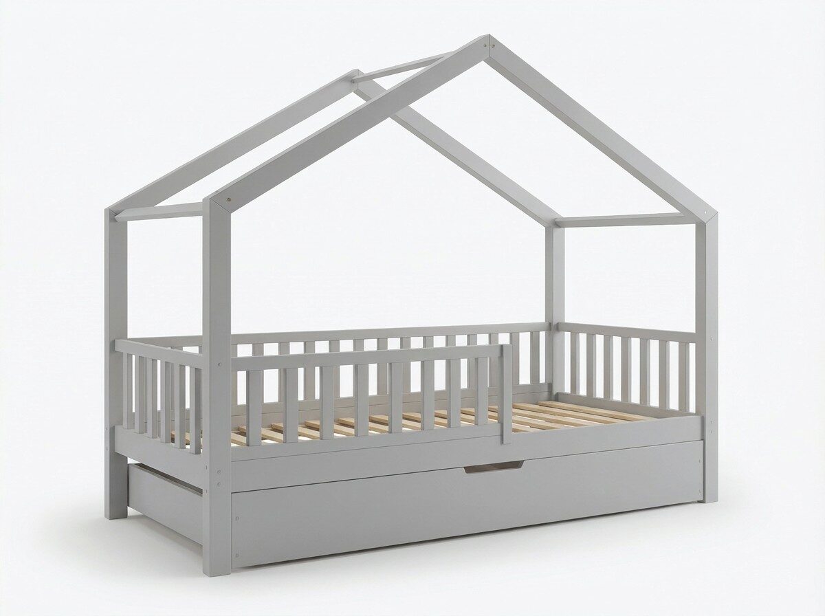 7selvia_mit_shublade Kinderbett SELVIA mit Schublade