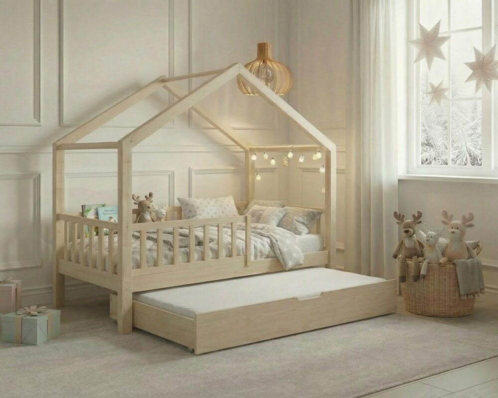 Kinderbett SELVIA mit Schublade