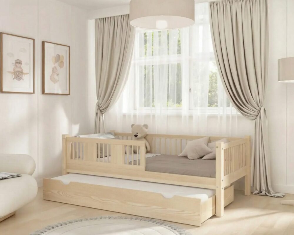 Kinderbett LUNA mit Schublade