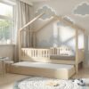4lunetta Wooden Bed