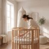 NOVA 7-in-1 Cot Bed with parent and child