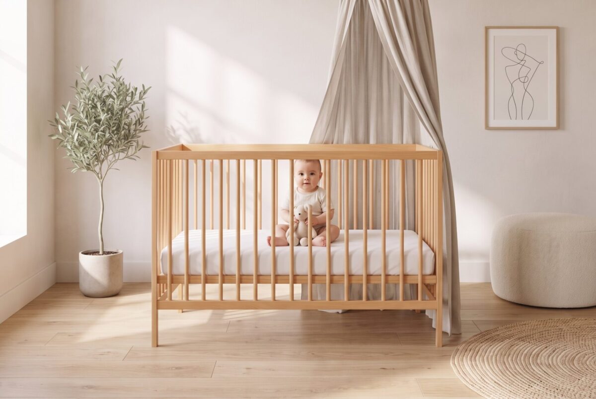 VERA Cot Bed – everyday life Child in the VERA Cot Bed
