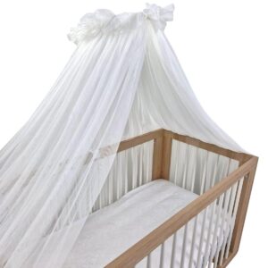 Tulle Bed Canopy with Frame