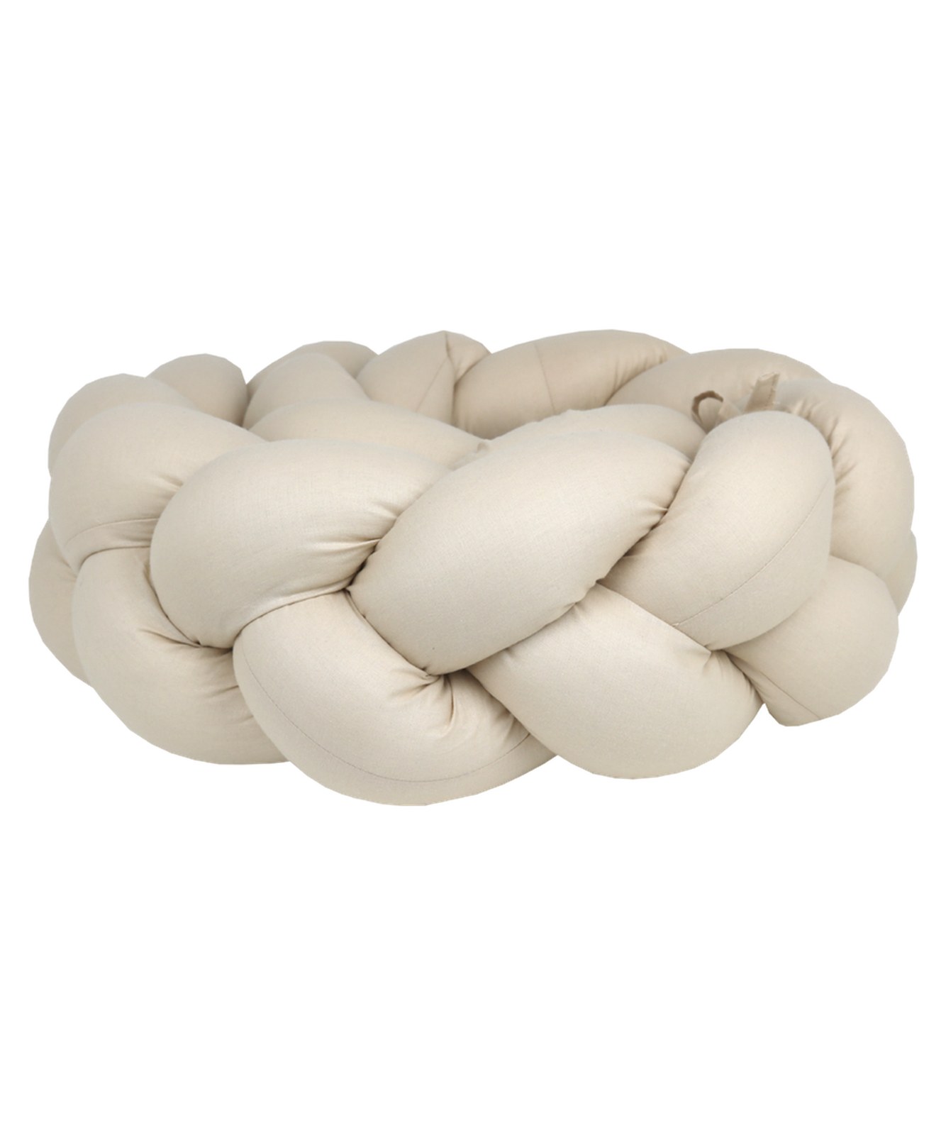 Braided Bumper Cotton, 3 Strands – Beige