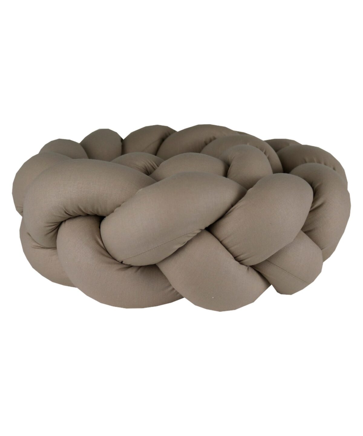 Braided Bumper Cotton, 3 Strands – Cappuccino Braided Bumper Cotton, 3 Strands – Cappuccino