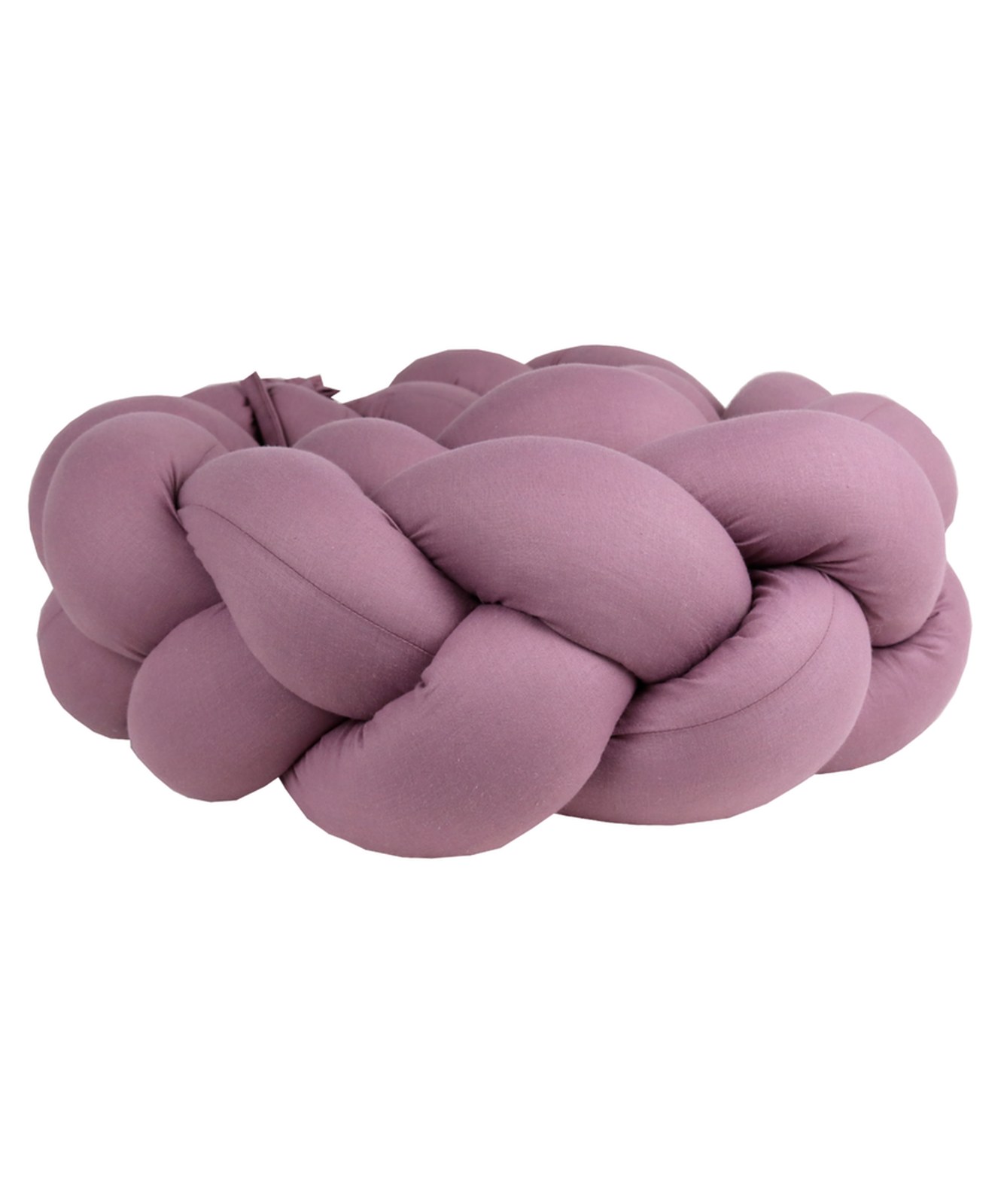 Braided Bumper Cotton, 3 Strands – Plum Braided Bumper Cotton, 3 Strands – Plum