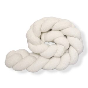 Braided Bumper Bouclé, 3 Strands