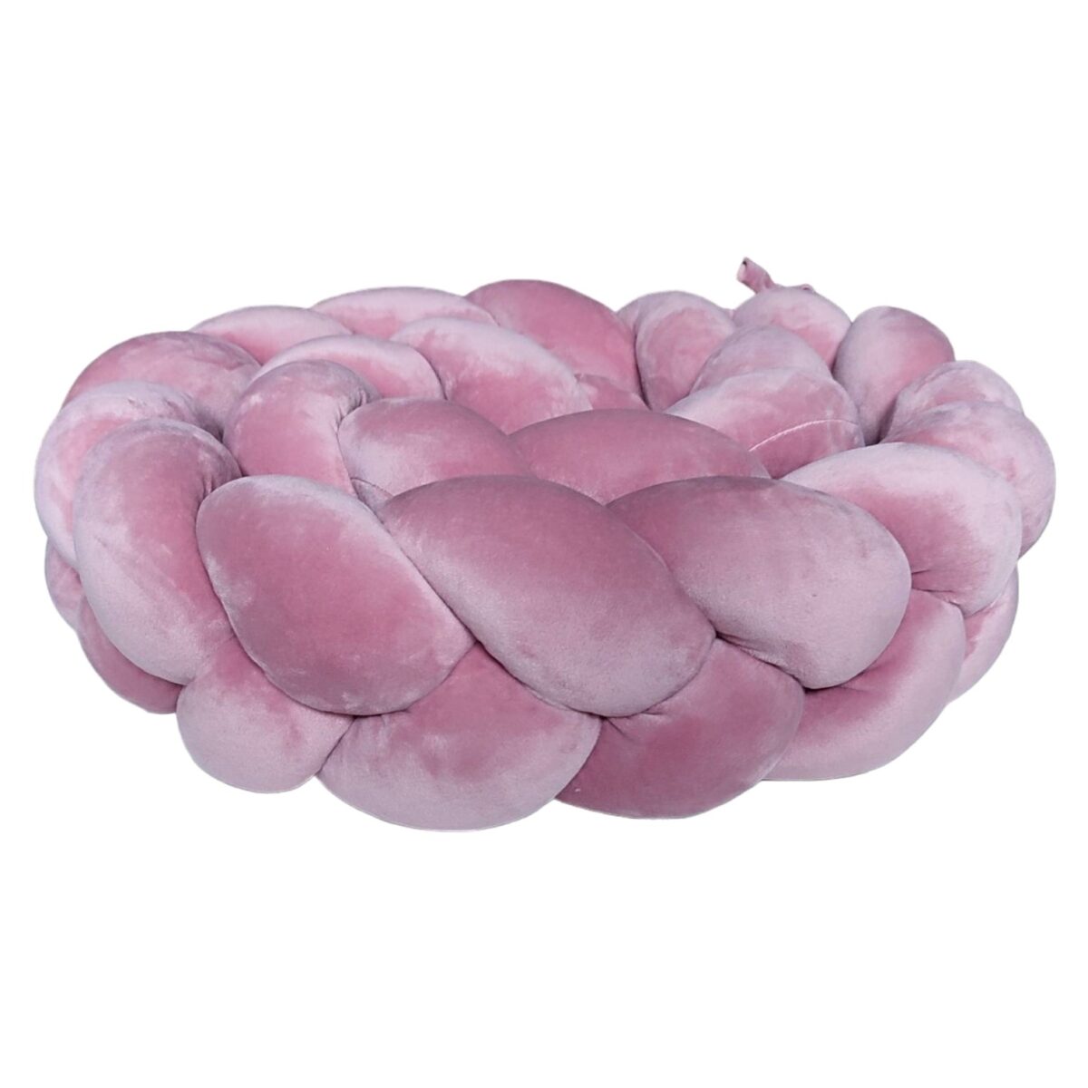Braided Bumper Velvet, 3 Strands – Dusty Pink Braided Bumper Velvet, 3 Strands – Dusty Pink
