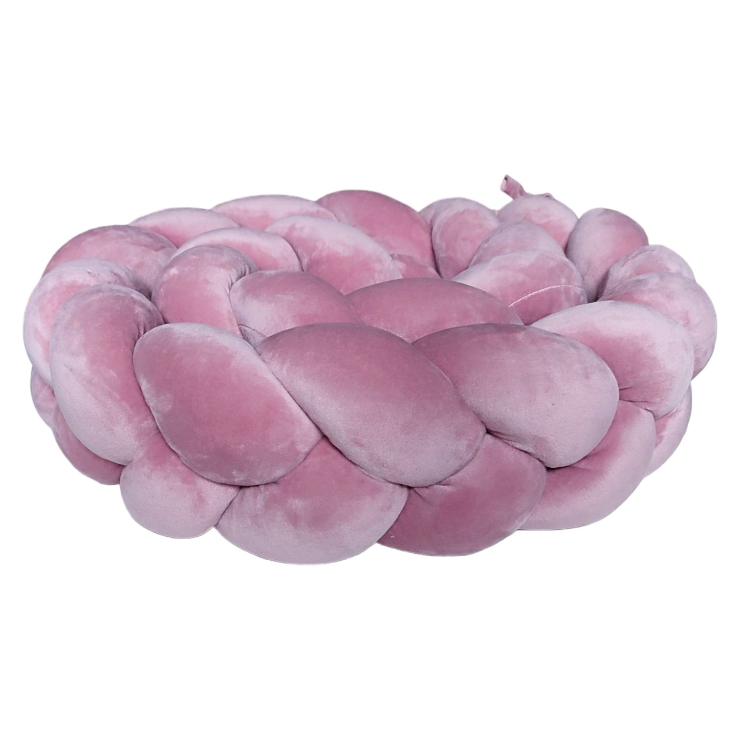 Braided Bumper Velvet, 3 Strands – Dusty Pink Braided Bumper Velvet, 3 Strands – Dusty Pink