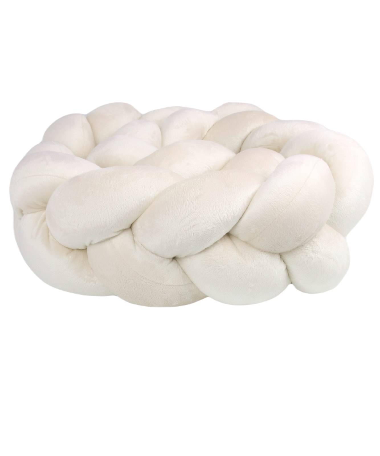 Braided Bumper Velvet, 3 Strands – Cream Braided Bumper Velvet, 3 Strands – Cream