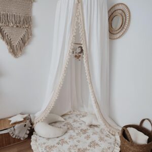 Boho Cotton Canopy – Ceiling Mounted