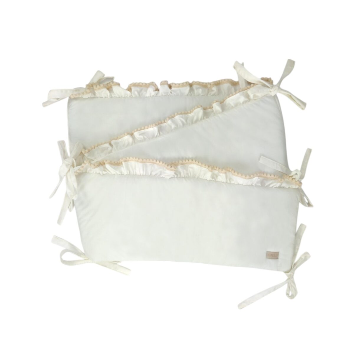 Boho Cot Bumper with Ruffle Boho Cot Bumper with Ruffle
