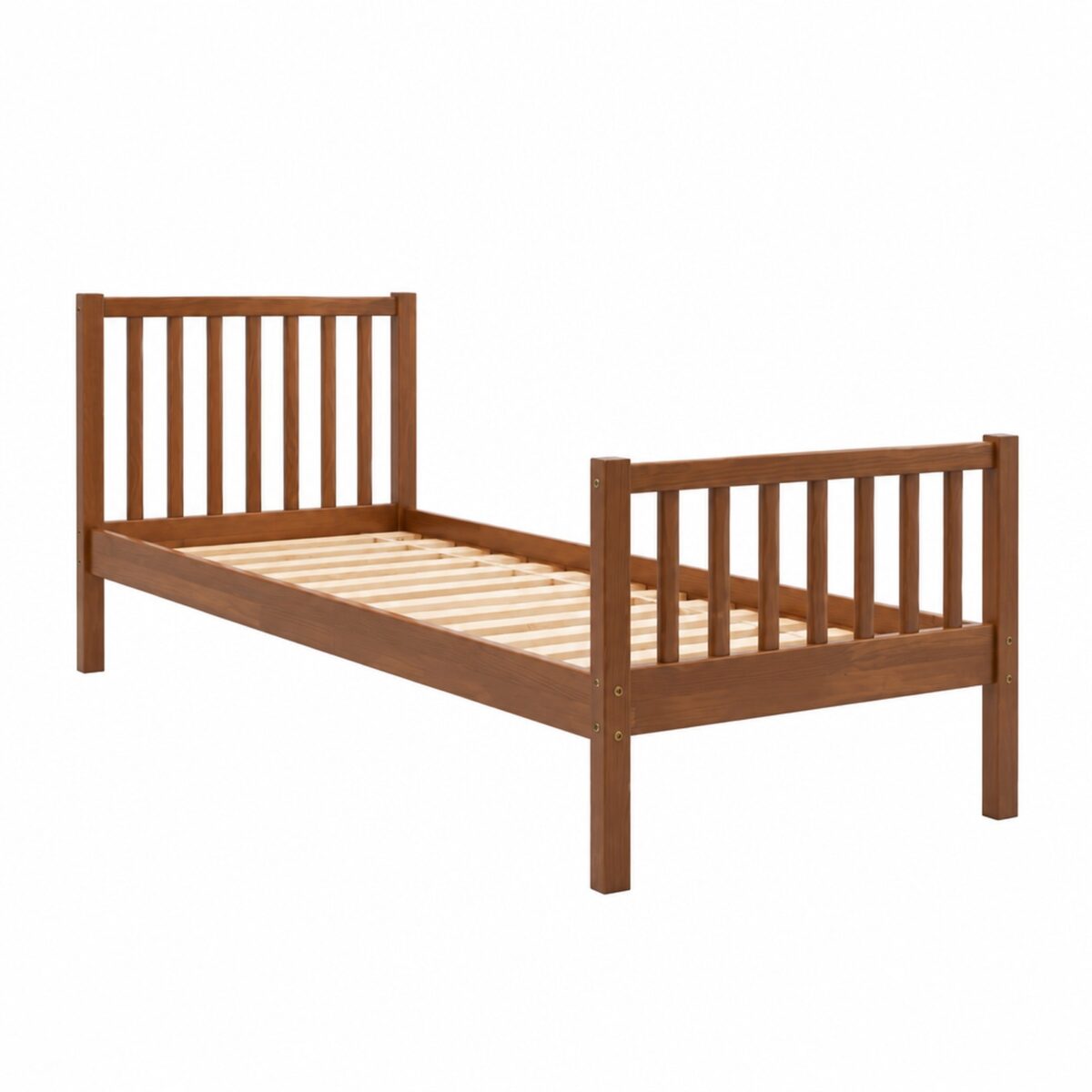 ELLA Children’s Bed in pine wood, retro, packshot