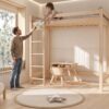 AVELA 180cm Bunk Bed with parent and child