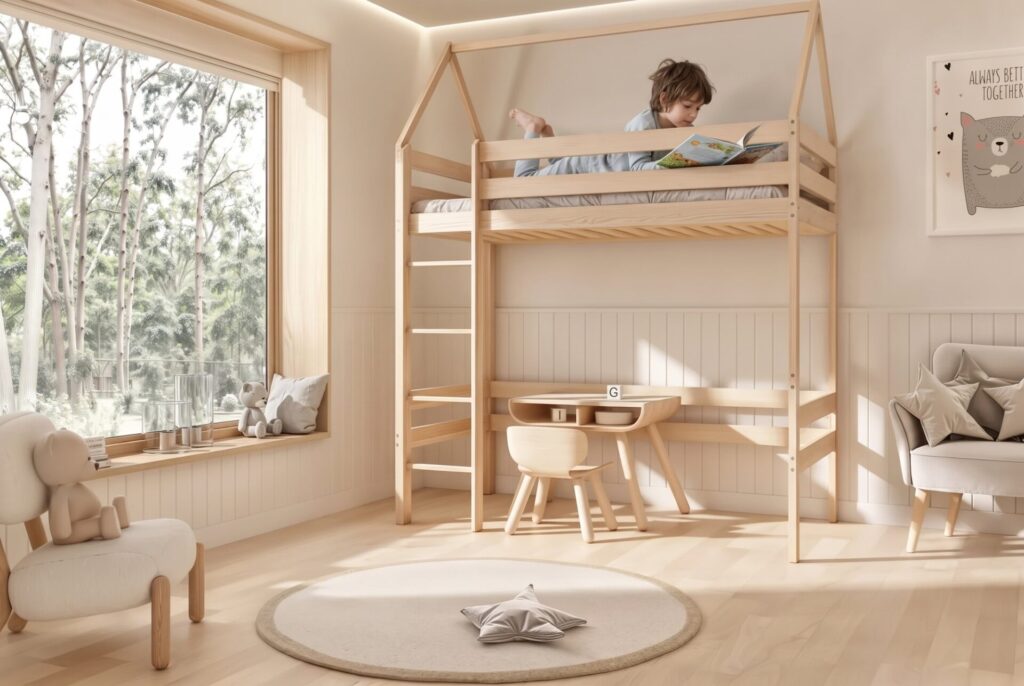ISOTTA Bunk Bed with parent and child