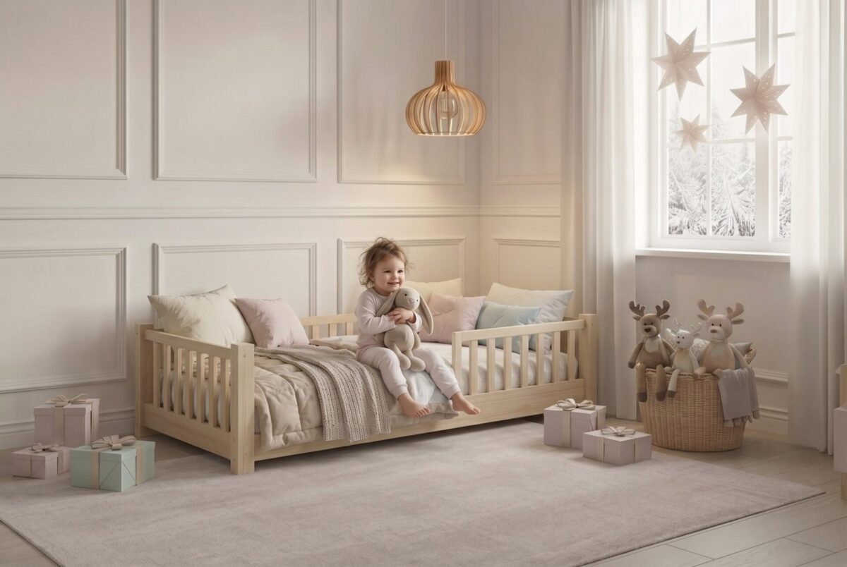 ANELLA Mini Children’s Bed – everyday life Child in the ANELLA Mini Children’s Bed