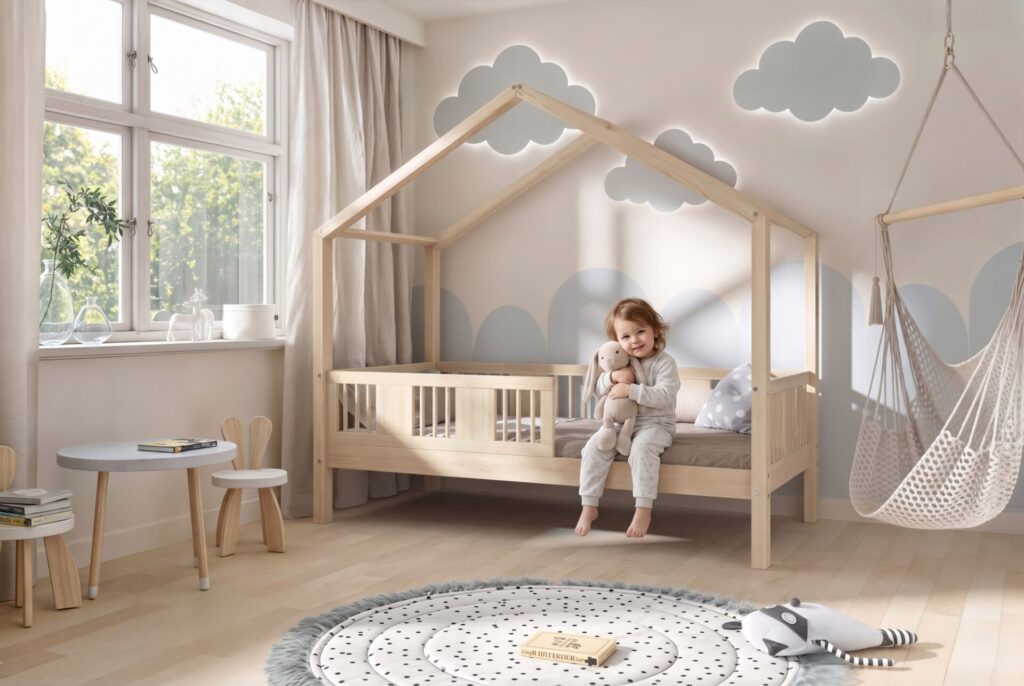 Child in the ASTRIA Children’s Bed