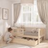 Child in the LUNA Children’s Bed with Drawer