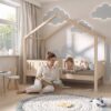 LUNETTA Children’s Bed with parent and child
