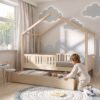 LUNETTA Children’s Bed with Drawer – everyday life Child in the LUNETTA Children’s Bed with Drawer