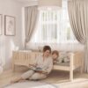 NIKO Children’s Bed – story time together NIKO Children’s Bed with parent and child