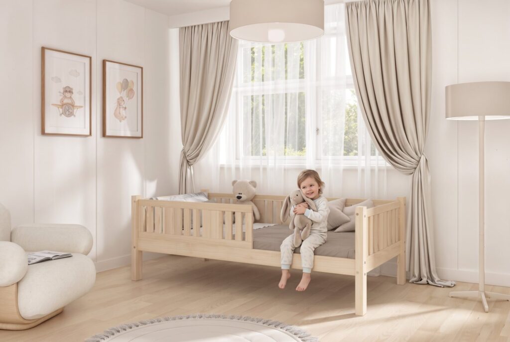 Child in the NIKO Children’s Bed