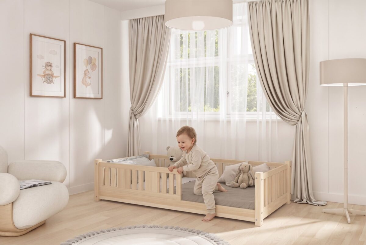 NIKO Mini Children’s Bed – everyday life Child in the NIKO Mini Children’s Bed