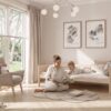 PIO Children’s Bed with parent and child