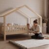 SELVIA Children’s Bed with parent and child