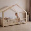 Child in the SELVIA Mini Children’s Bed
