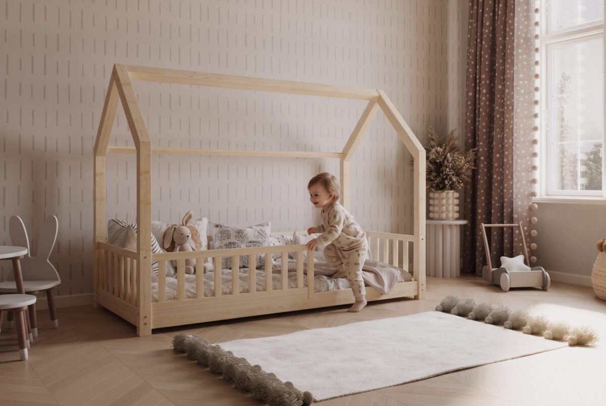 Child in the SOLETTA Mini Children’s Bed