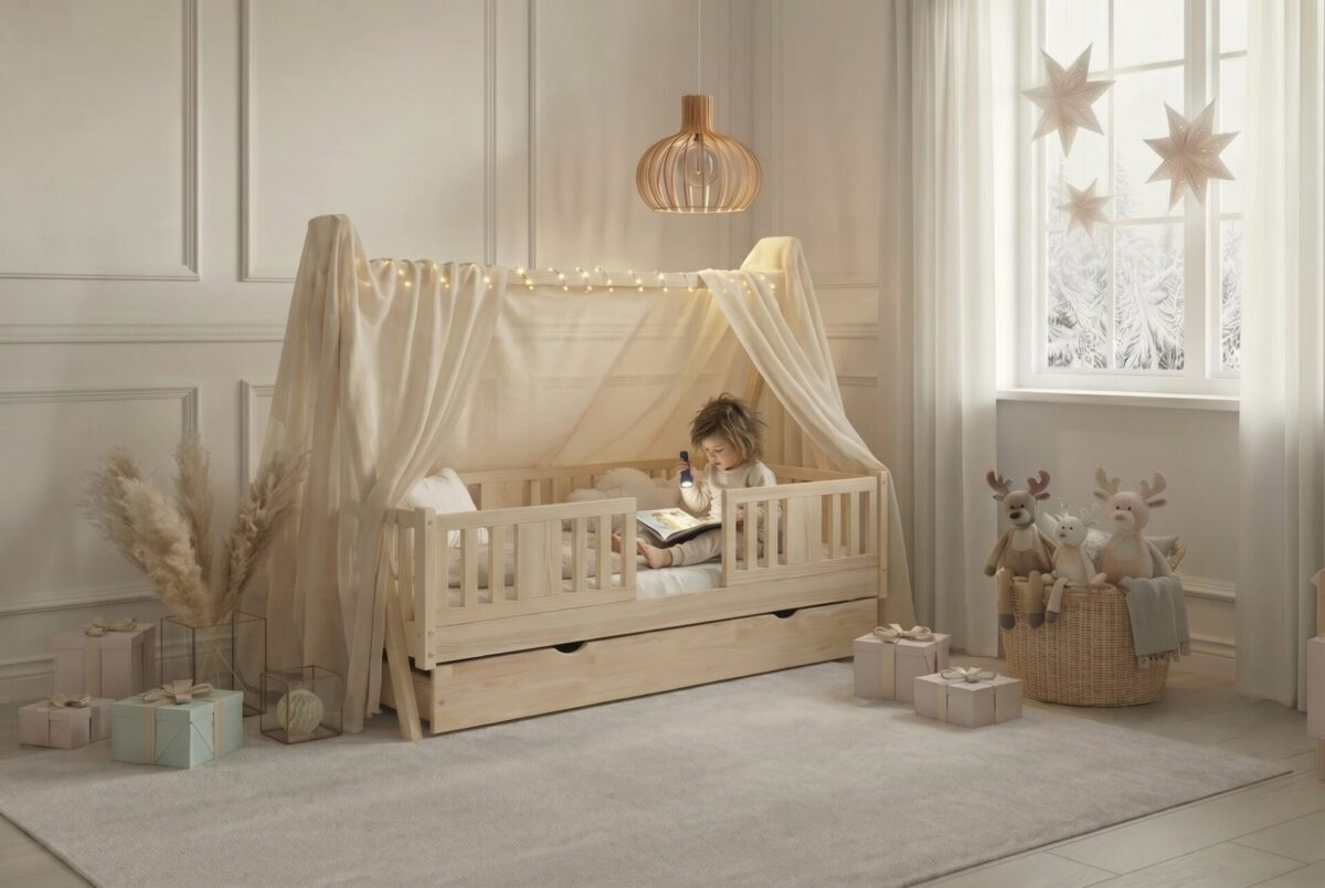 Child in the TIPI NIKO Children’s Bed