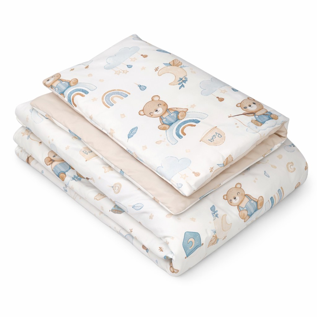 Children's Duvet and Pillow Set – Boho Bears Children's Duvet and Pillow Set – Boho Bears