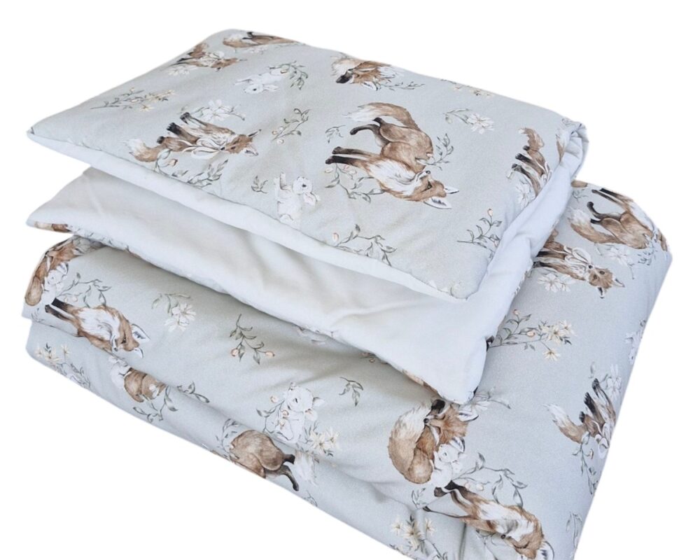 Children's Duvet and Pillow Set – Foxes Children's Duvet and Pillow Set – Foxes